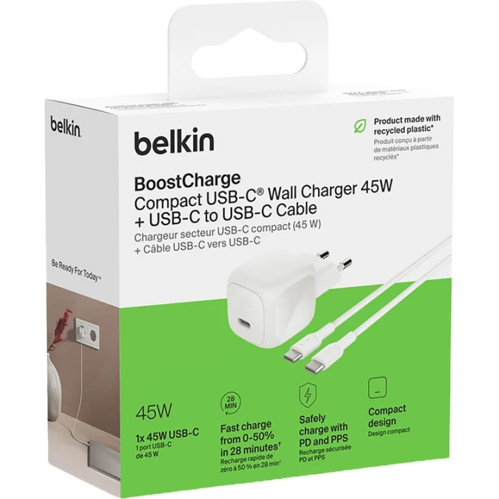 Belkin wall charger Not suitable for UK or Ireland