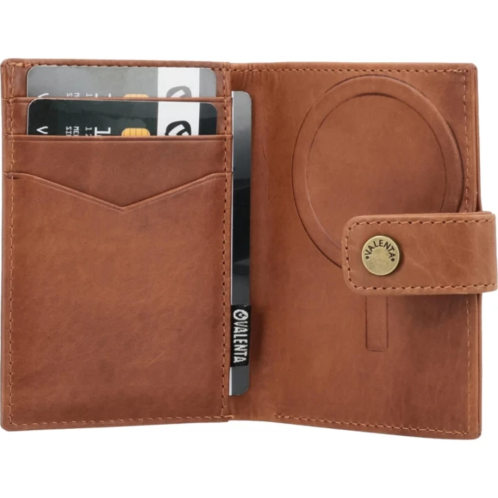 Valenta leather card wallet MagSafe Luxe