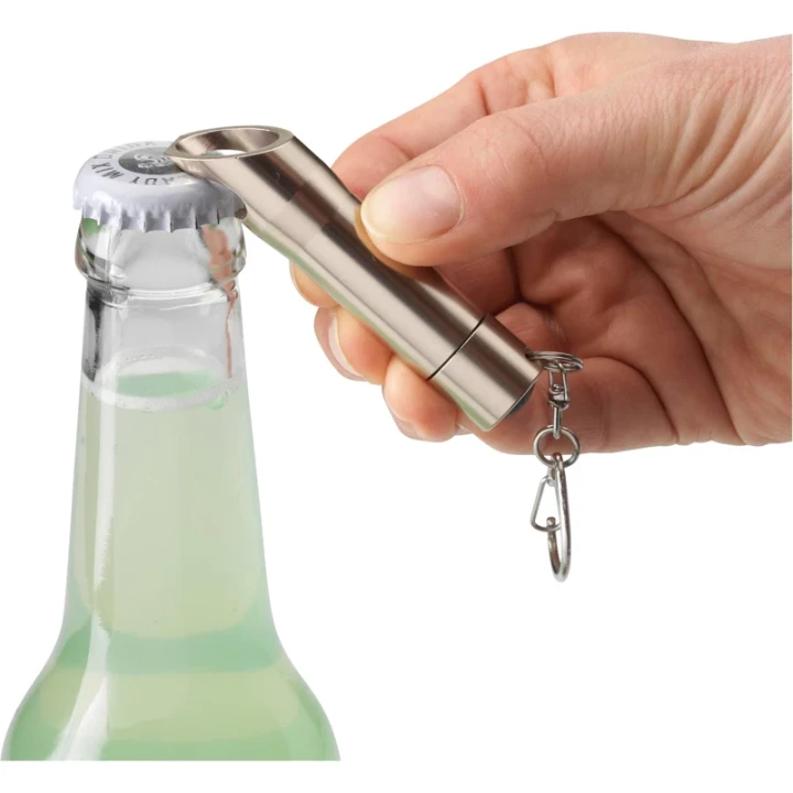 Bottle opener and LED light