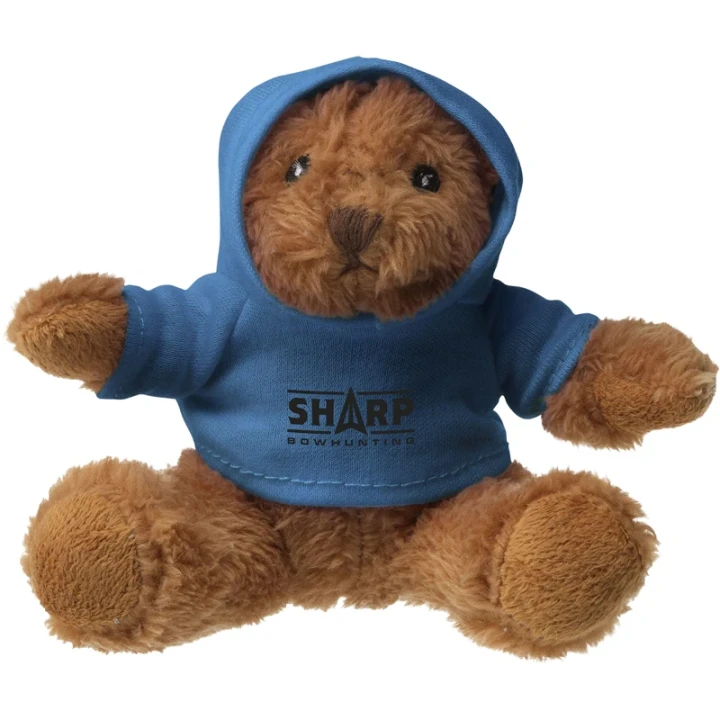 Hooded bear bear soft toy