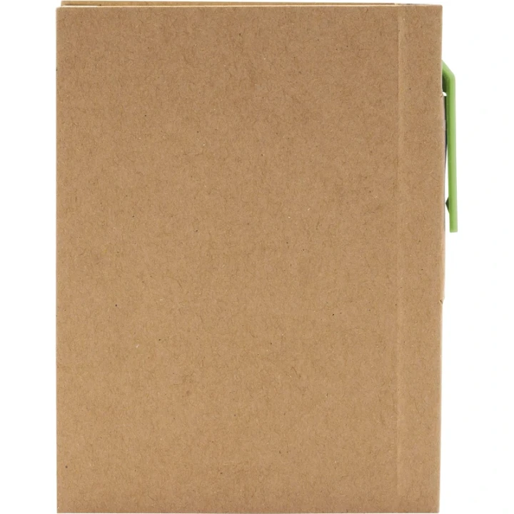 Recycled mini notebook and pen approx A7