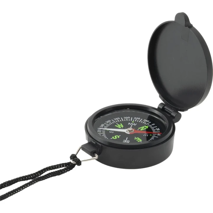 Pocket-Sized Compass with Neck Cord