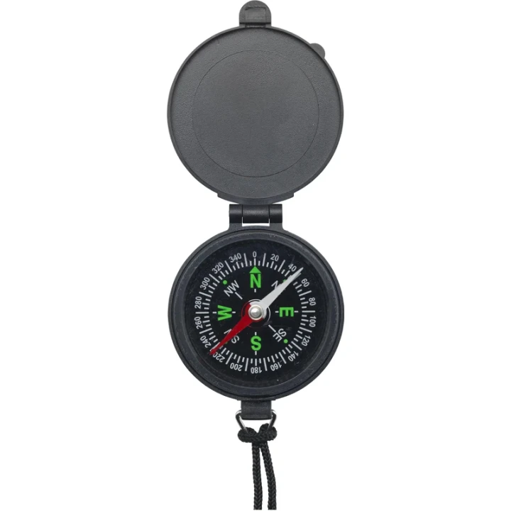 Pocket-Sized Compass with Neck Cord