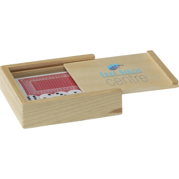 Dice and card game