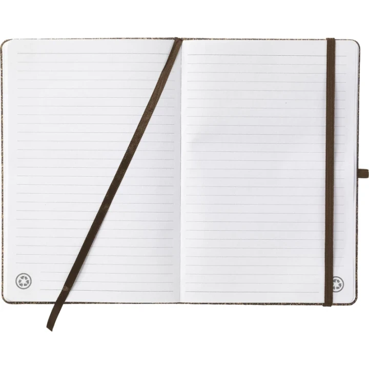 Coffee and cork notebook approx A5