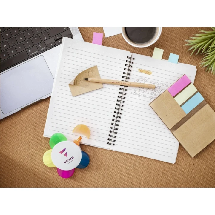 Recycled milk carton sticky memo pads
