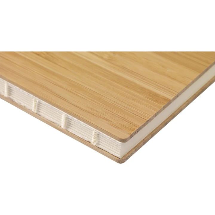 Bamboo notebook with naked spine approx A5