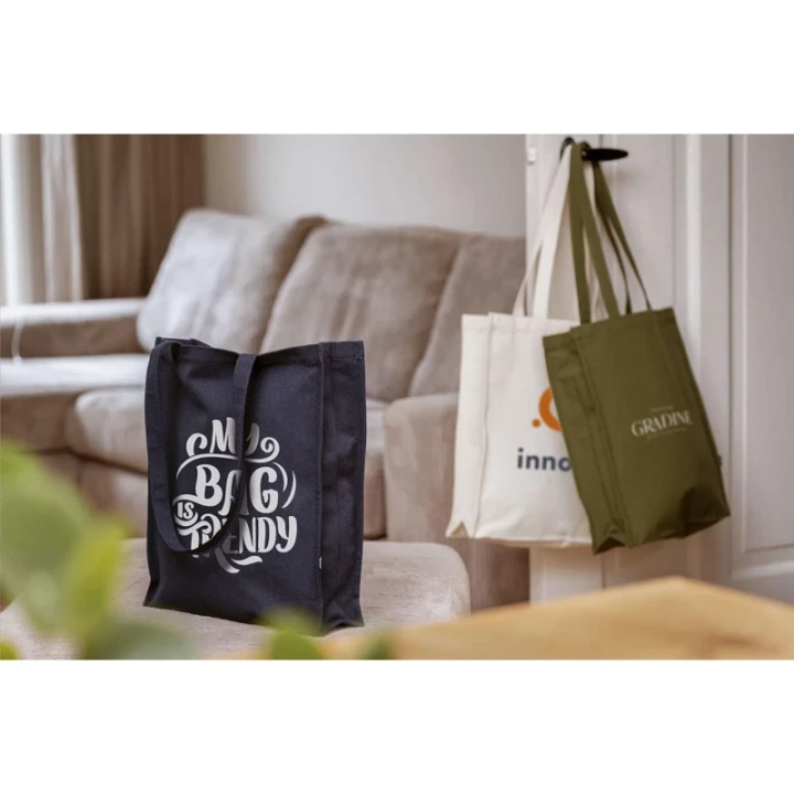 Recycled canvas bag 340gsm/9.4oz