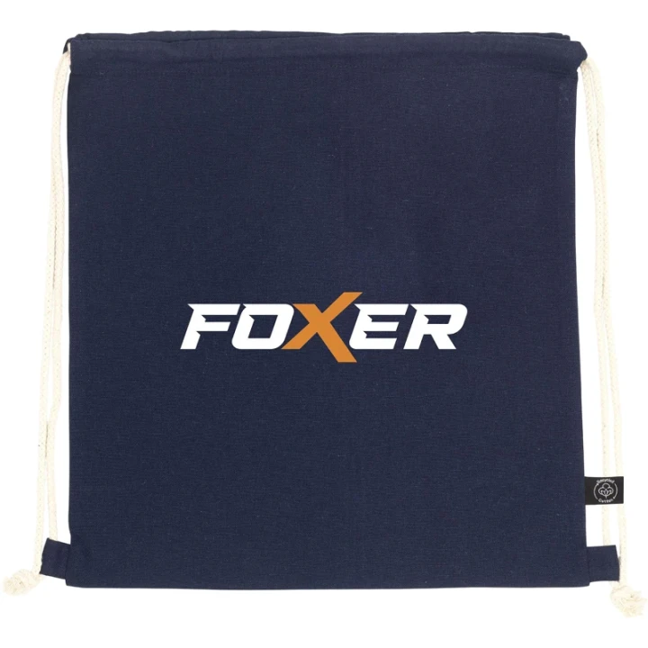Recycled drawstring backpack 150gsm/4.42oz