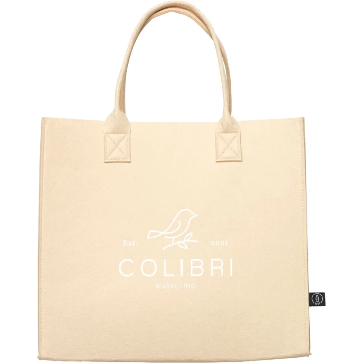 Large RPET felt shopper 