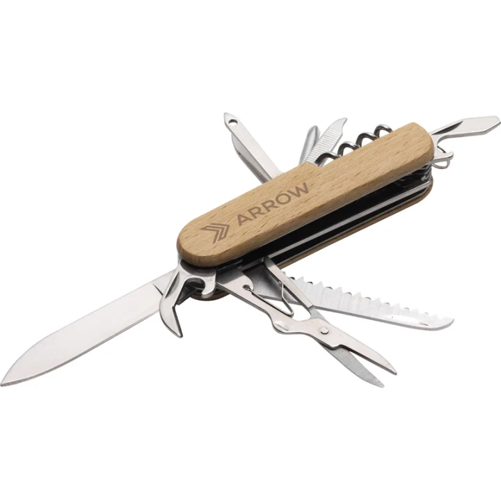 Beechwood pocket knife
