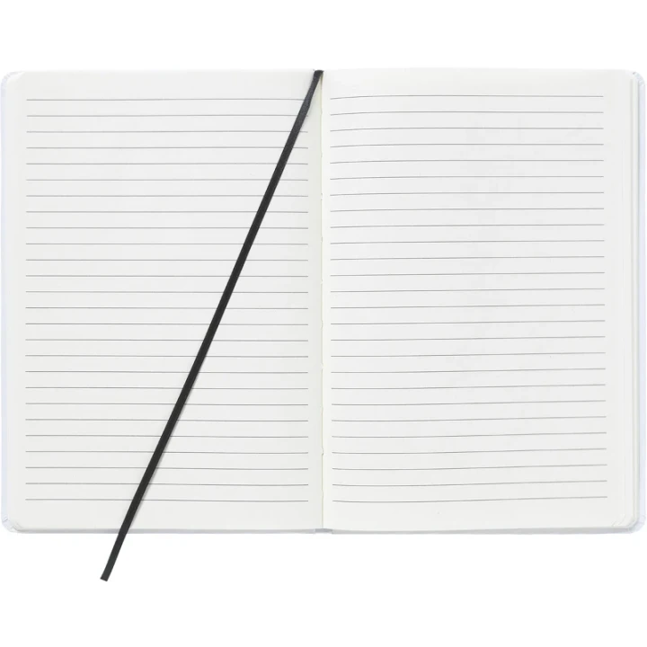 White cover notebook approx A5
