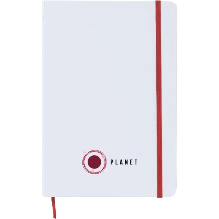 White cover notebook approx A5
