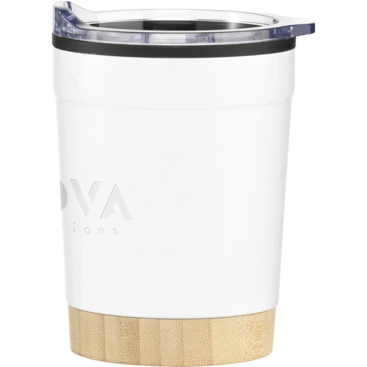 Bamboo recycled double walled cup 350ml