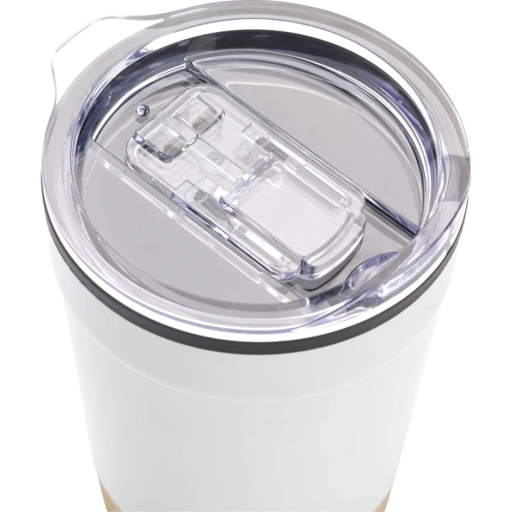 Bamboo recycled double walled cup 350ml