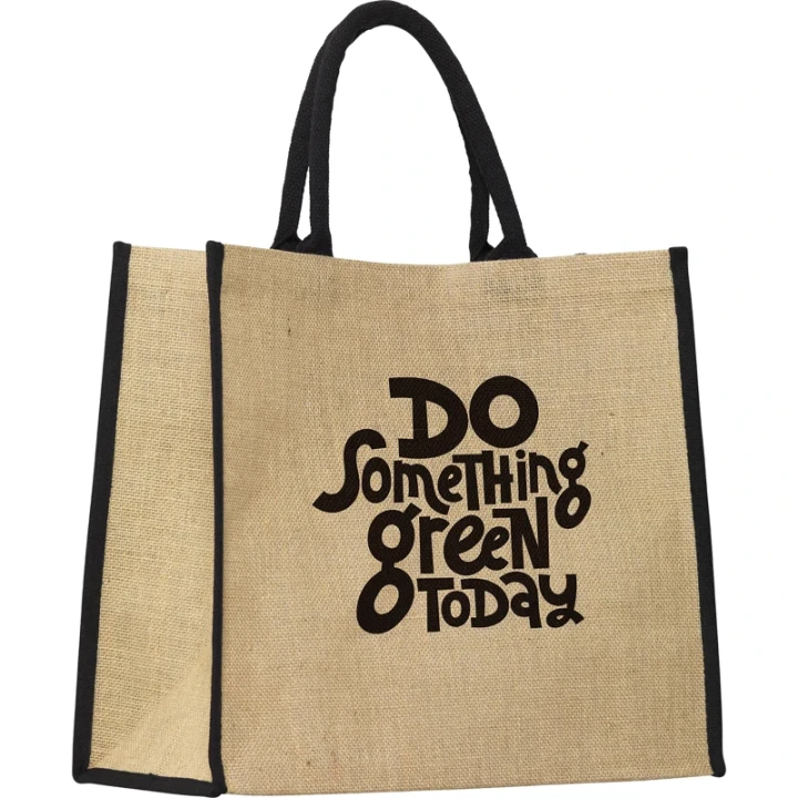 Jute shopper bag