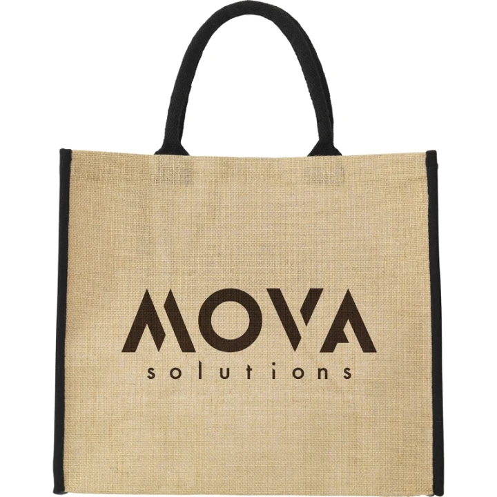 Jute shopper bag