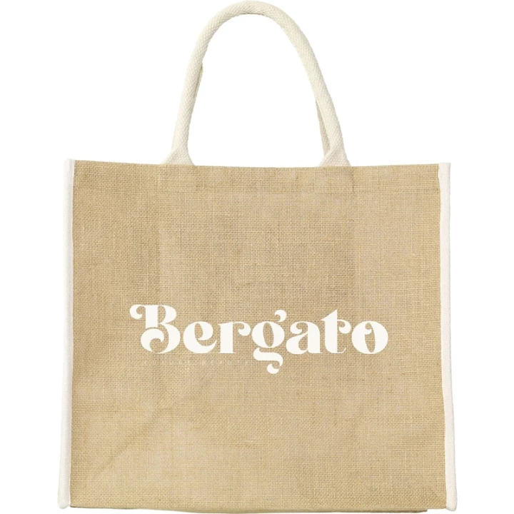 Jute shopper bag