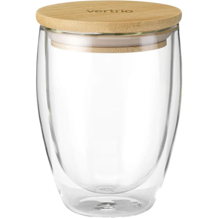 Double-walled glass cup 350ml