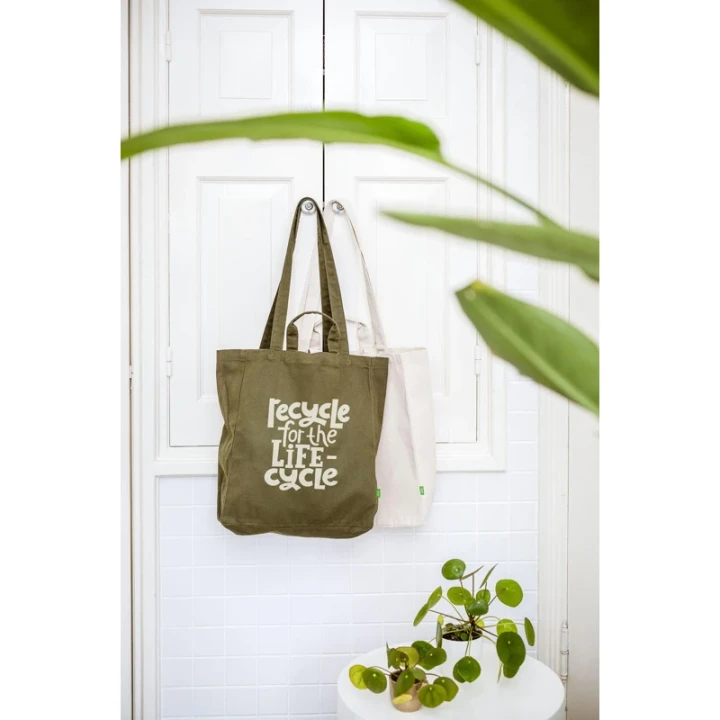  Organic cotton canvas bag 280gsm/8.2oz