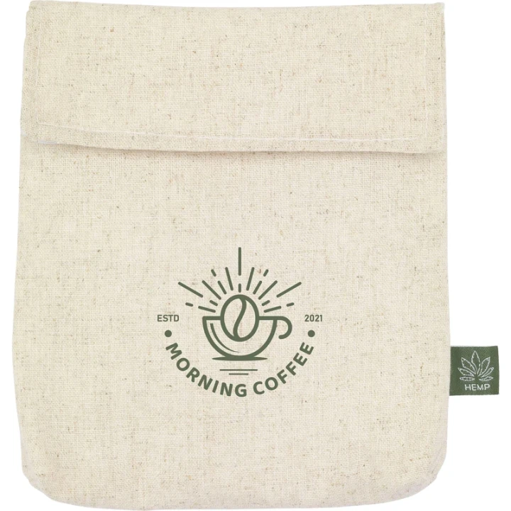 Hemp sandwich pouch bag 
