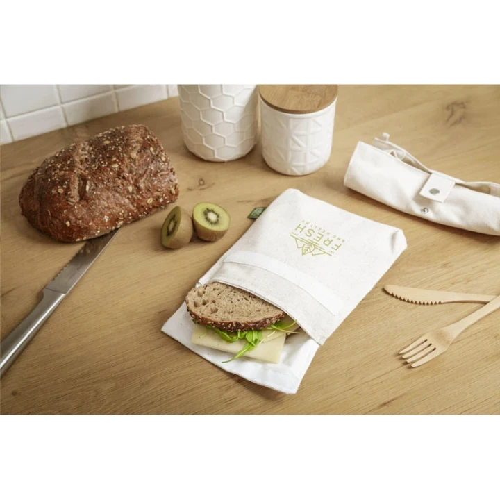 Hemp sandwich pouch bag 