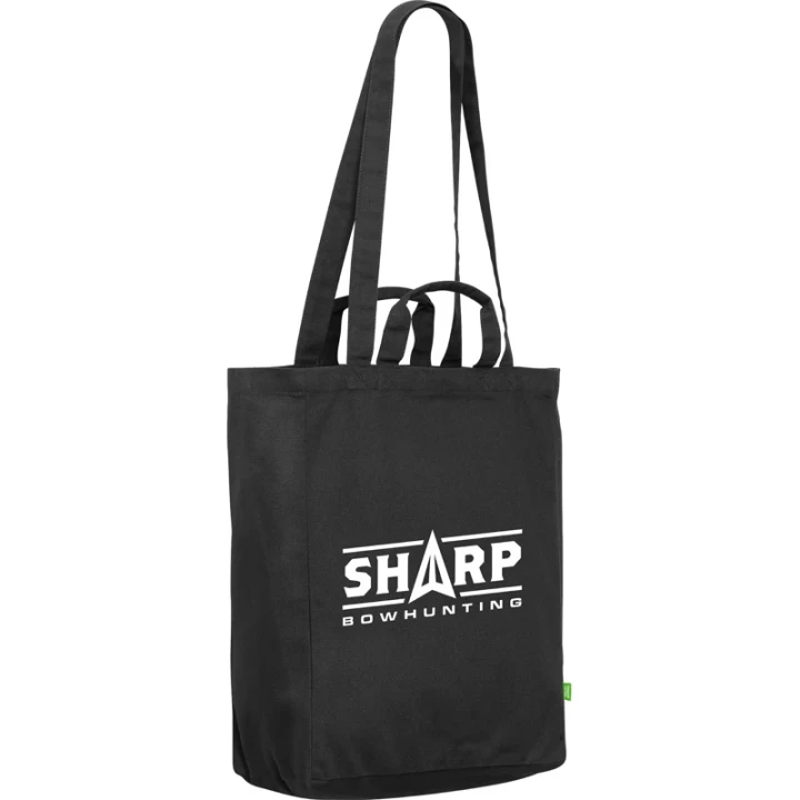 Organic cotton canvas bag 280 gsm/8.26oz