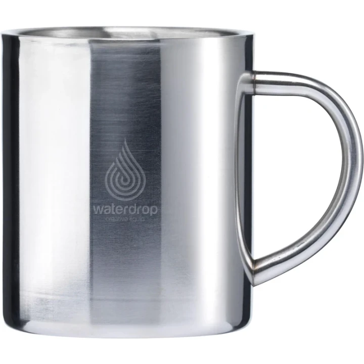 Recycled steel mug 300ml