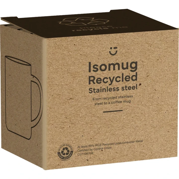 Recycled steel mug 300ml