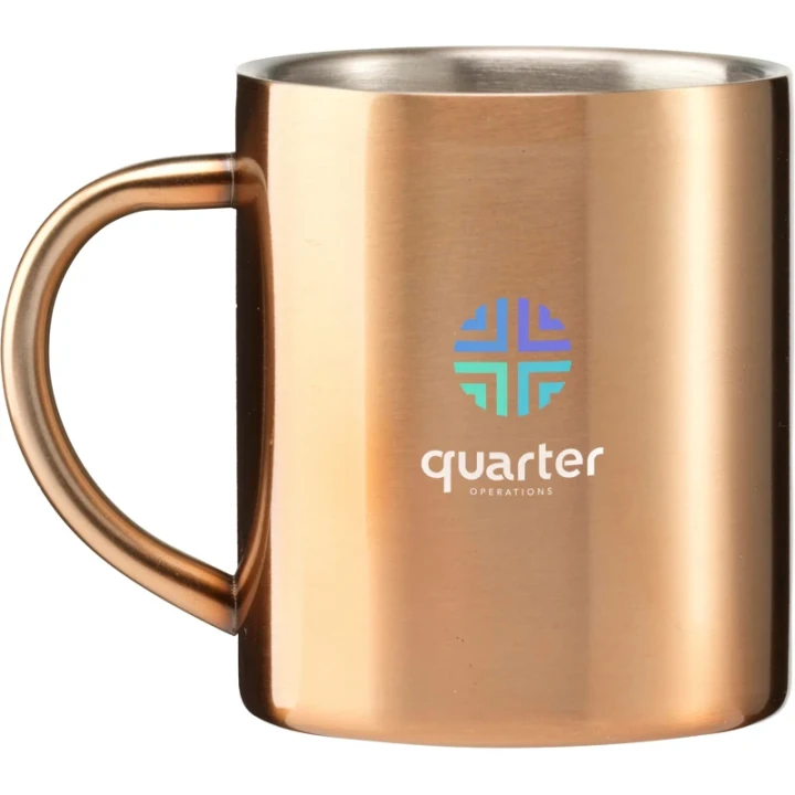 Recycled steel mug 300ml