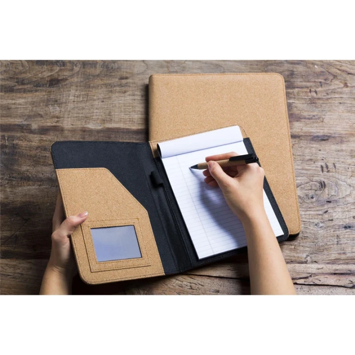 Cork conference folder approx A4