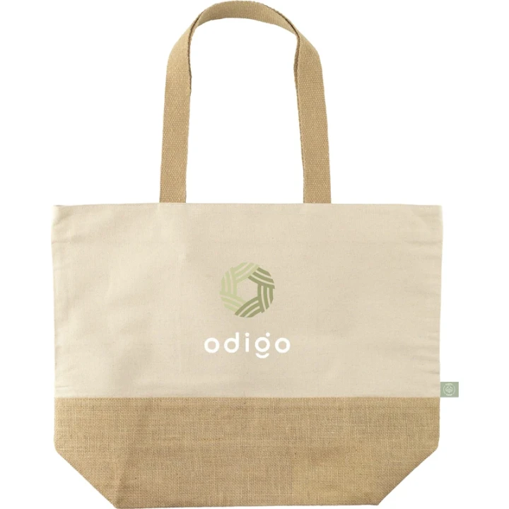 Organic cotton beach bag 320 gsm/9.4oz