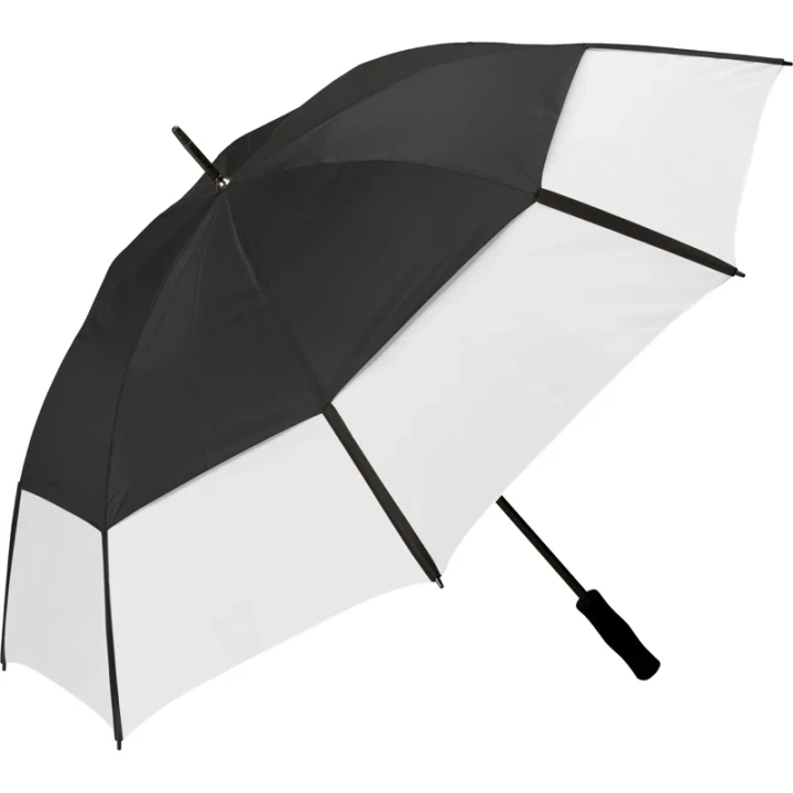 Double layer storm proof umbrella