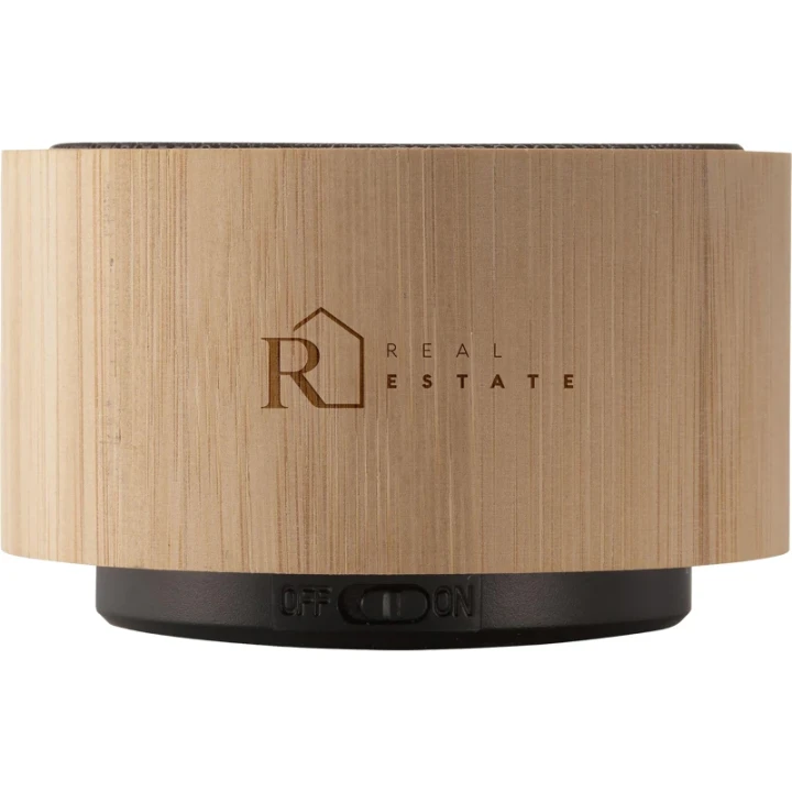 Bamboo wireless speaker
