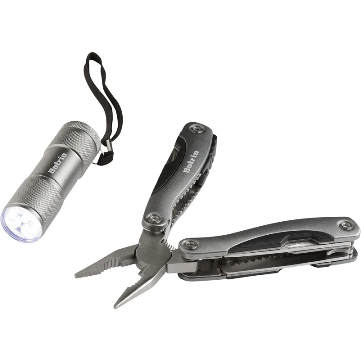 Multi-tool and torch set, 9c