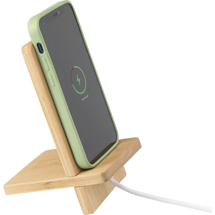 Bamboo phone stand