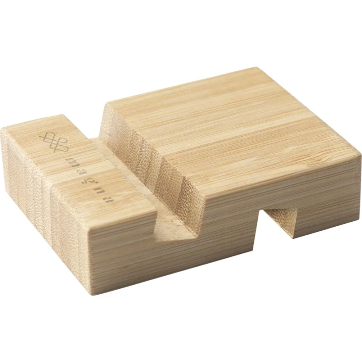 Bamboo phone stand