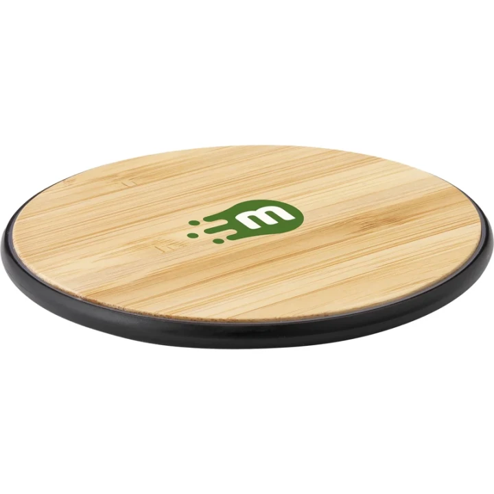 Bamboo wireless charger