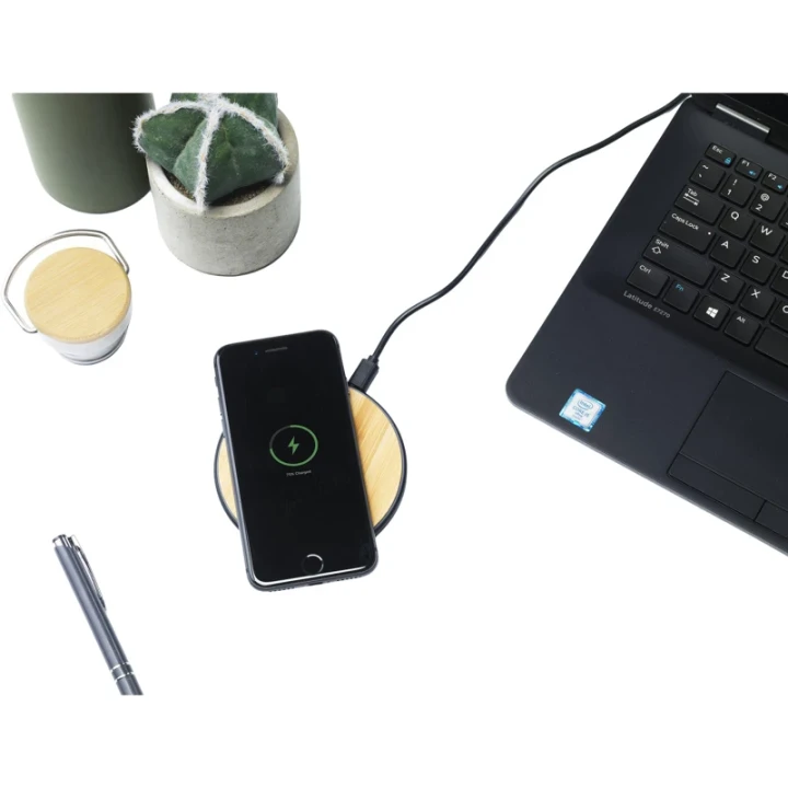 Bamboo wireless charger