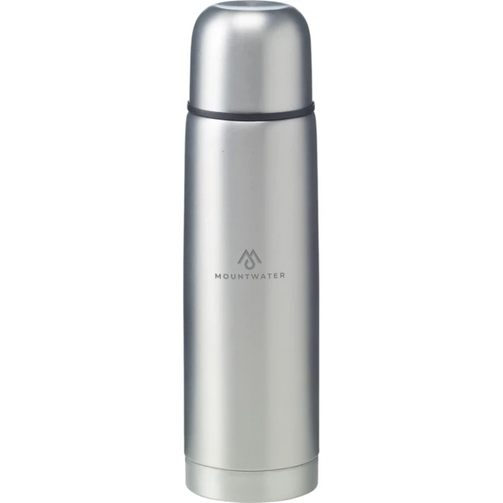 Recycled double walled steel flask 500ml