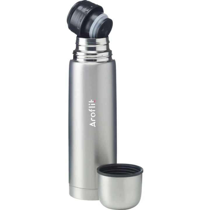 Recycled double walled steel flask 500ml
