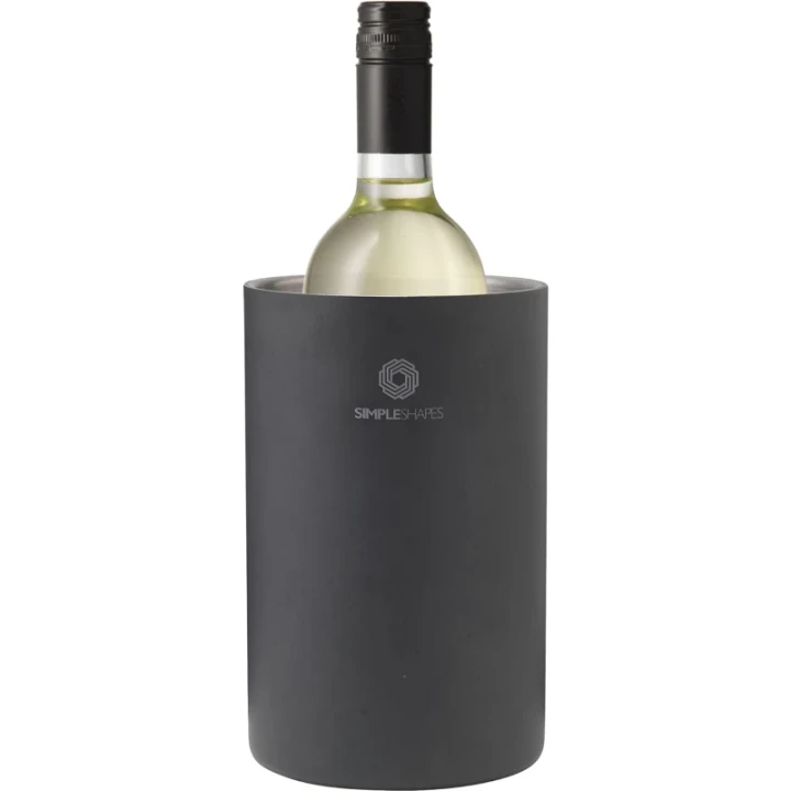 Recycled stainless steel wine cooler