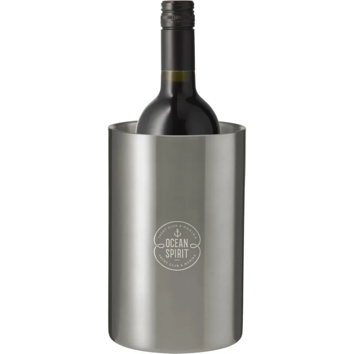Recycled stainless steel wine cooler