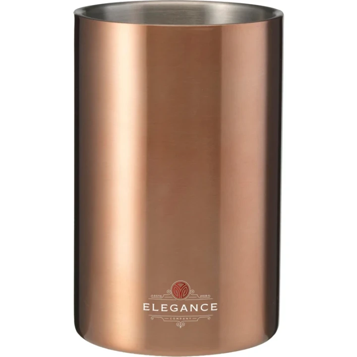 Recycled stainless steel wine cooler