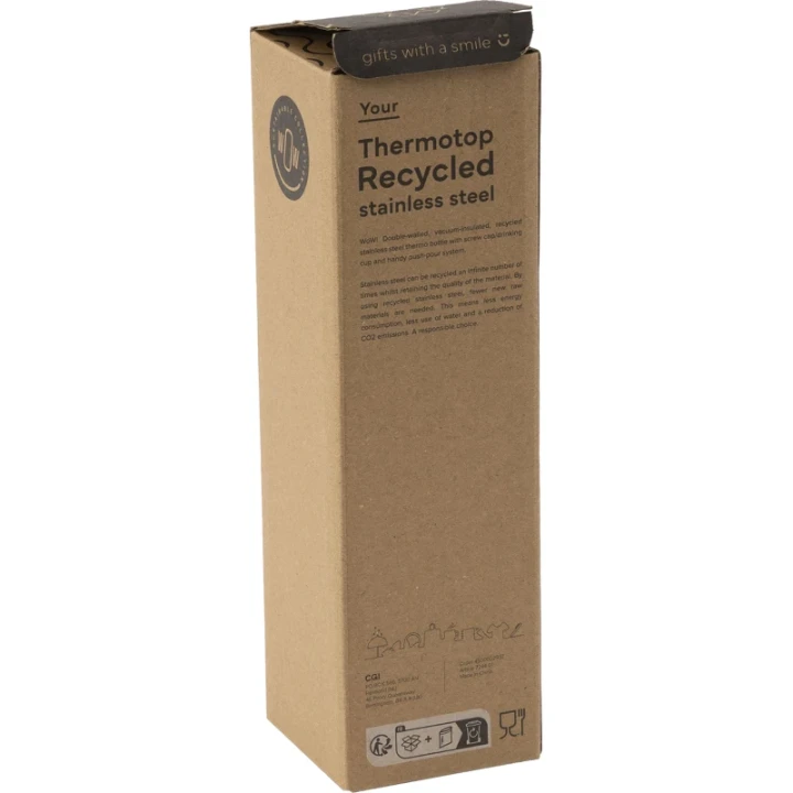 Recycled double walled flask 500ml
