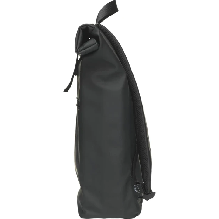 Recycled roll-top backpack