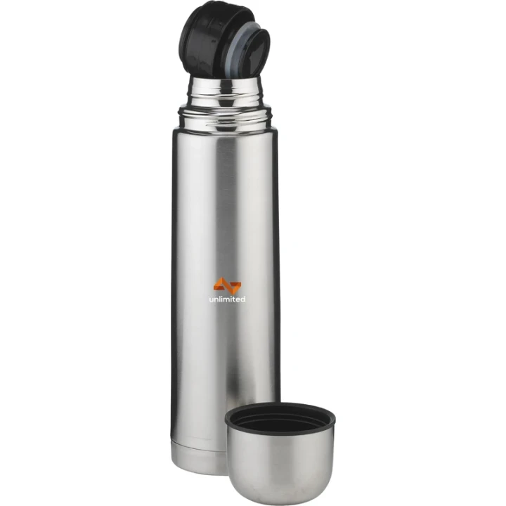 Recycled steel flask 1 Litre