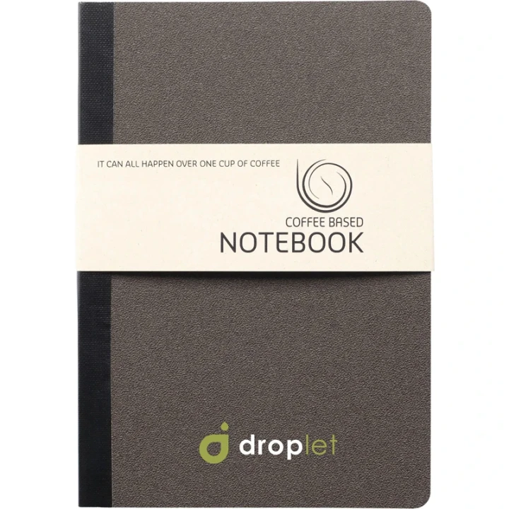 Coffee cover notebook approx A5