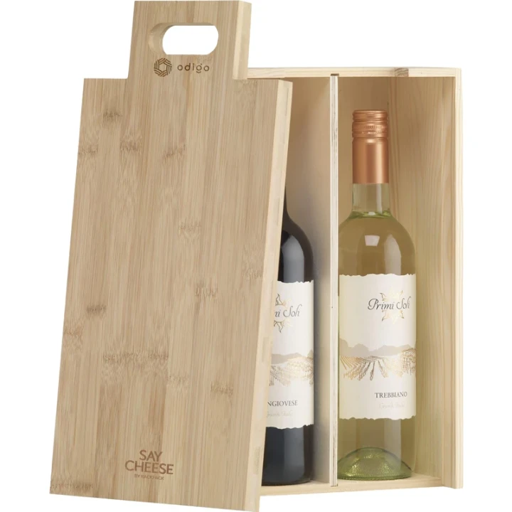 Rackpack cheese board & gift box