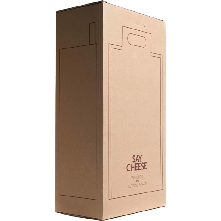 Rackpack cheese board & gift box